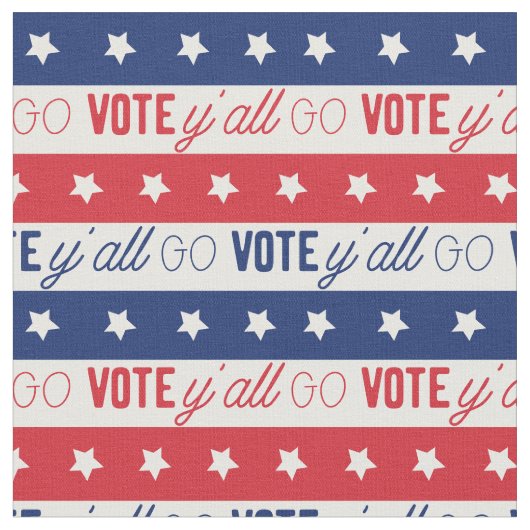 Stemming: Alle kiezerspatroon Stof (Close Up)