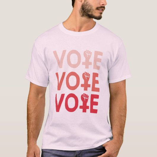 Stemming als een feministisch Shirt (Voorkant)