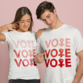 Stemming als een feministisch Shirt