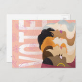 Stemming als een vrouw 2020 Briefkaarten van Vax L (Voorkant / Achterkant)