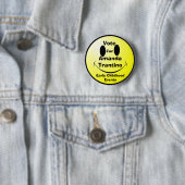 Stemming, Amanda Trantino, kinderdagverblijf, voor Ronde Button 5,7 Cm (In situ)