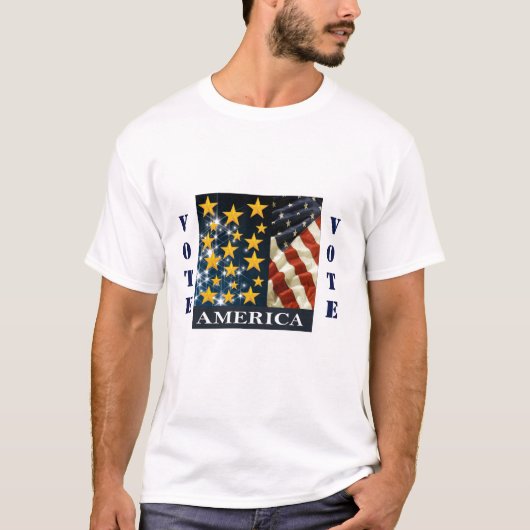 STEMMING AMERIKA T-SHIRT (Voorkant)