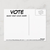 STEMMING - amerikaans briefkaart (Achterkant)