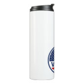 Stemming Amerikaanse Vlag Verkiezingen 2024 Thermosbeker (Gedraaid links)