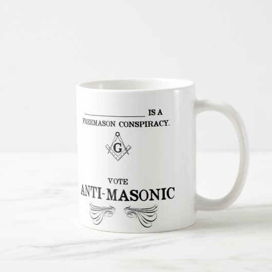 Stemming anti-Masonic Koffiemok (Rechts)