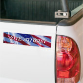 Stemming Atheïstische Bumpersticker (Op Truck)