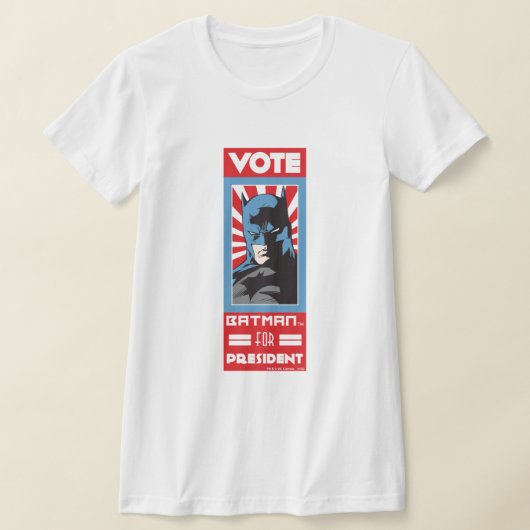 Stemming: Batman voor President T-shirt (Laagn)