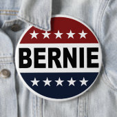 stemming Bernie Button - Bernie 2016 Button (In situ)