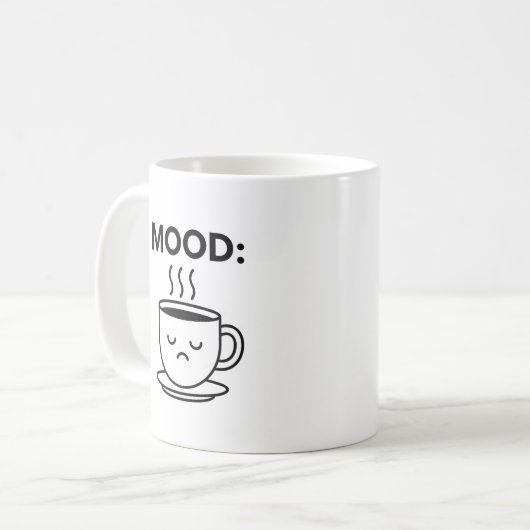 Stemming beroofd — Houding Koffiemok (Voorkant links)