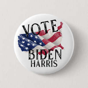 STEMMING Biden Harris 2020 Ronde Button 5,7 Cm