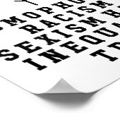 Stemming Biden Harris 2020 Verkiezingen Verwijder  Poster (Hoek)