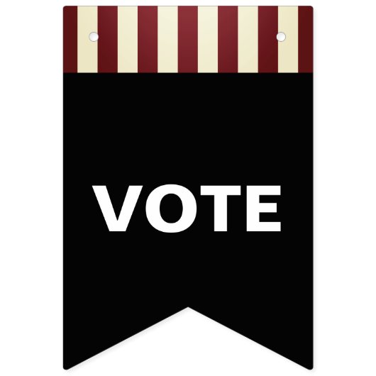 Stemming: BIDEN HARRIS op 3 nov. Bunting Flag Bann Vlaggetjes (Tweede vlag)