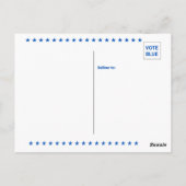 Stemming Biden Trump Verkiezing Briefkaart (Achterkant)