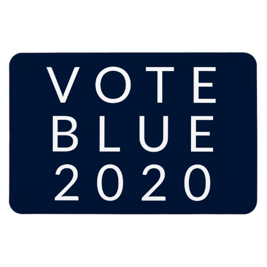 Stemming blauw 2020 Biden Harris Verenigde Staten  Magneet (Horizontaal)