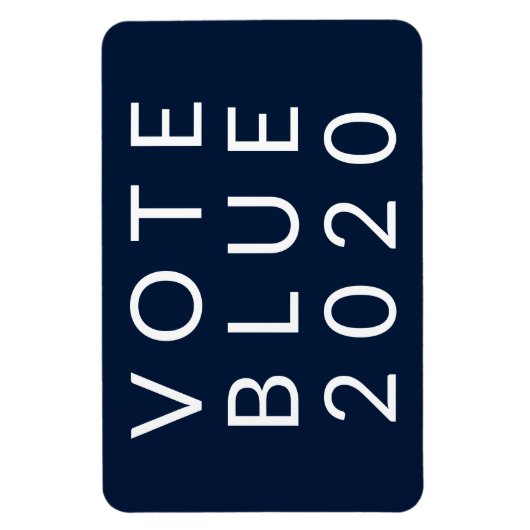 Stemming blauw 2020 Biden Harris Verenigde Staten  Magneet (Verticaal)