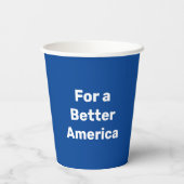 Stemming blauw in 2024 papieren bekers (Achterkant)