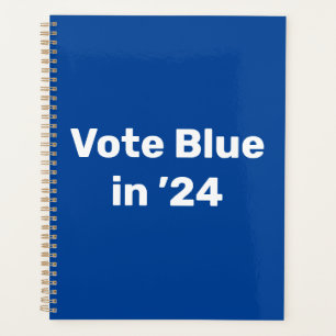 Stemming blauw in 2024 planner