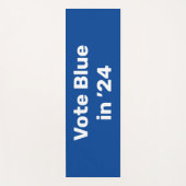 Stemming blauw in 2024 yogamat (Voorkant)
