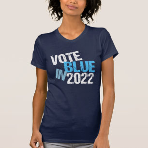 Stemming blauw in politieke verkiezingen 2022 t-shirt