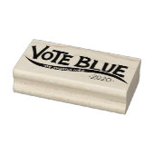 Stemming blauw ongeacht wie 2020 rubberstempel (Stempel)