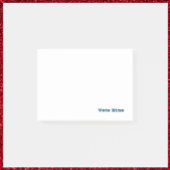 Stemming: blauw post-it® notes