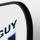 Stemming Blauw Resist Presidentieel 2024 Pickleball Paddle (Links Detail)