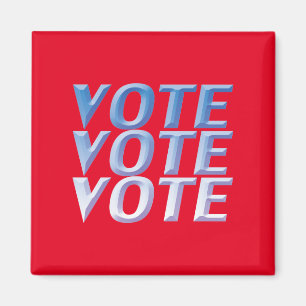 Stemming: blauw, rood, magneet