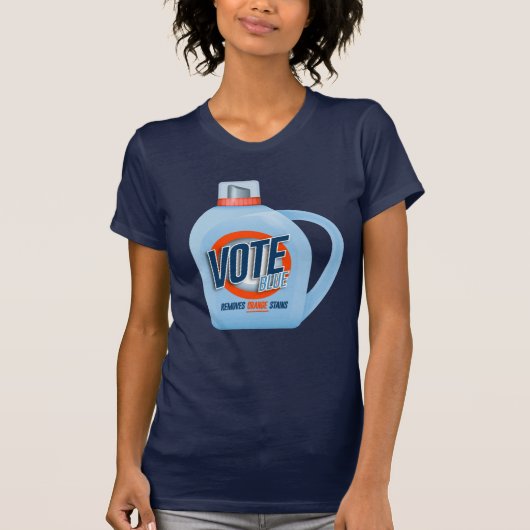 STEMMING BLAUW: Verwijdert Oranje zusters T-shirt (Voorkant)