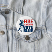 Stemming blauwe Button (In situ)