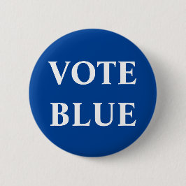 Stemming blauwe Button