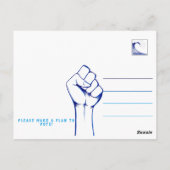 Stemming Blauwe Golf 2020! Briefkaart (Achterkant)