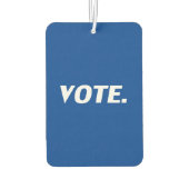 " stemming " - blauwe witluchtverfrisser luchtverfrisser (Achterkant)