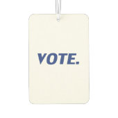 " stemming " - blauwe witluchtverfrisser luchtverfrisser (Achterkant)