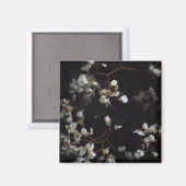 Stemming bloem magneet met sfeer (Voorkant / Achterkant)