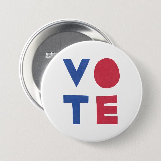 STEMMING Blokbriefontwerp Button (Voorkant /achterkant)