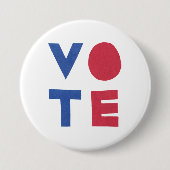 STEMMING Blokbriefontwerp Button (Voorkant)