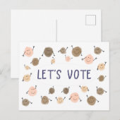 Stemming Briefkaart (Voorkant / Achterkant)