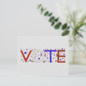 STEMMING BRIEFKAART (Staand voorkant)