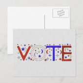 STEMMING BRIEFKAART (Voorkant / Achterkant)