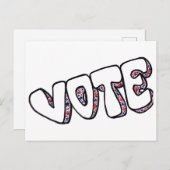 STEMMING! BRIEFKAART (Voorkant / Achterkant)