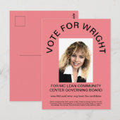 STEMMING BRIEFKAART (Voorkant / Achterkant)