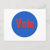 stemming briefkaart (Voorkant)