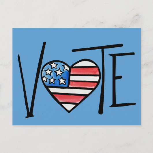 STEMMING BRIEFKAART (Voorkant)