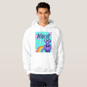 stemming, buitenaardse regenboog hoodie (Voorkant volledig)