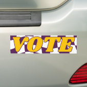 STEMMING BUMPERSTICKER (Op auto)
