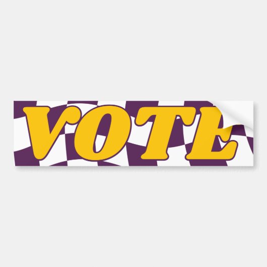 STEMMING BUMPERSTICKER (Voorkant)