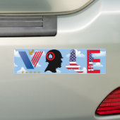 Stemming Bumpersticker (Op auto)