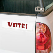 Stemming Bumpersticker (Op Truck)