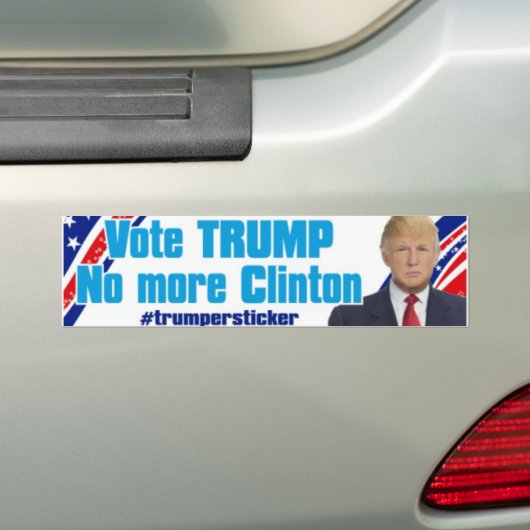 Stemming Bumpersticker (Op auto)