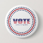 Stemming Button Pin (Voorkant)